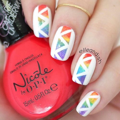 Easy Geometric Nails