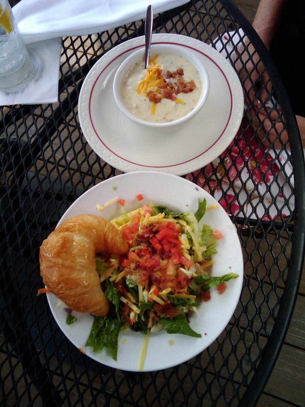 Soup, Salad & Whole Wheat Breadsticks