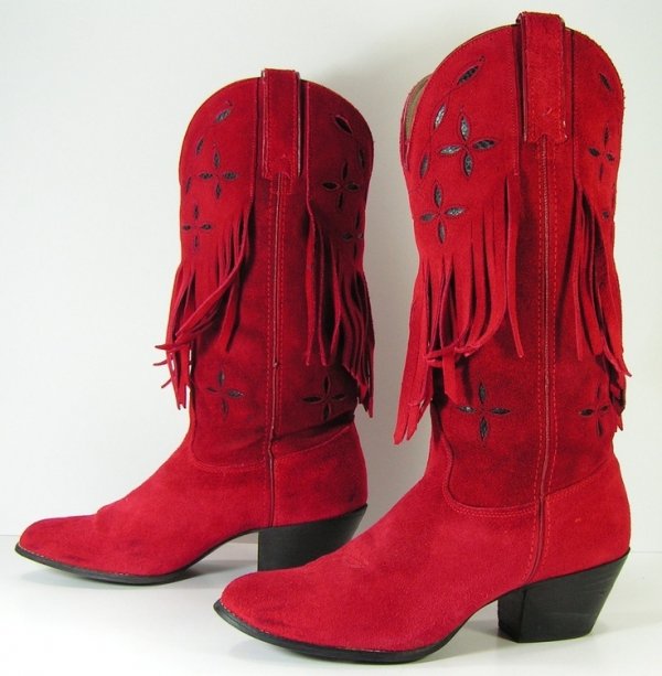 Red Cowboy Boots