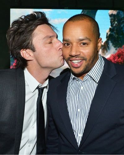 Zach Braff and Donald Faison