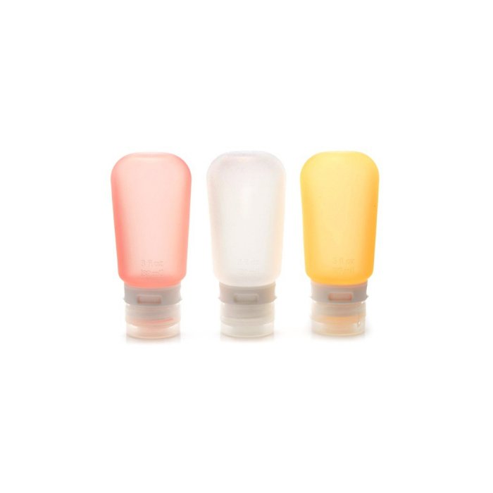 Humangear Three Pack 3oz Gotoobs Squeeze Bottles