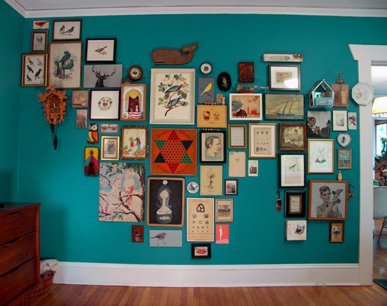 Eclectic Wall