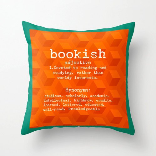 Bookish Pillow