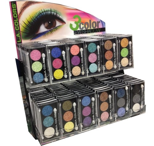 LA Colors 5 Metallic Eyeshadow Palette