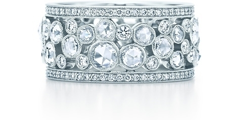 Tiffany Garden Cobblestone Band Ring