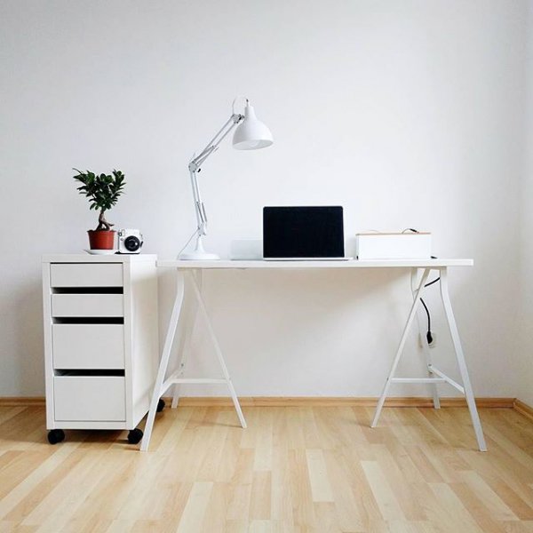 furniture, desk, floor, hardwood, wood,