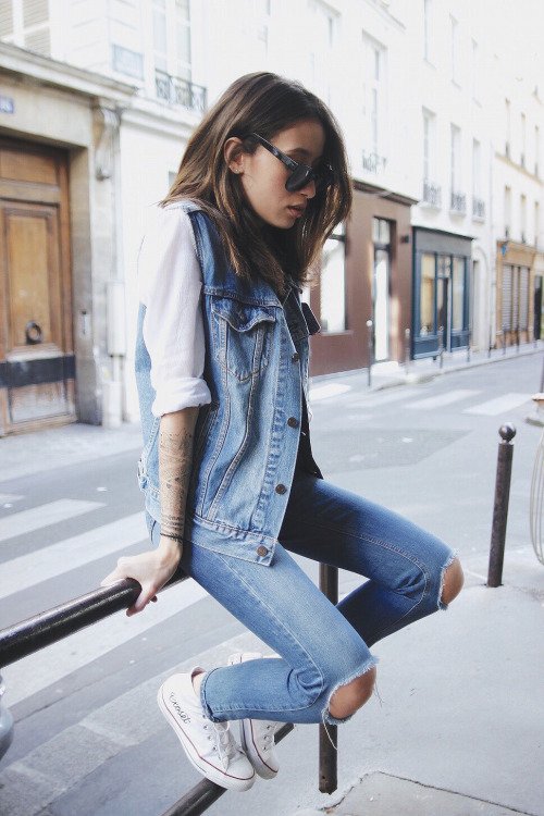 So Trendy: Denim on Denim