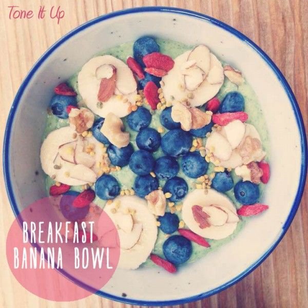 Breakfast Banana Bowl