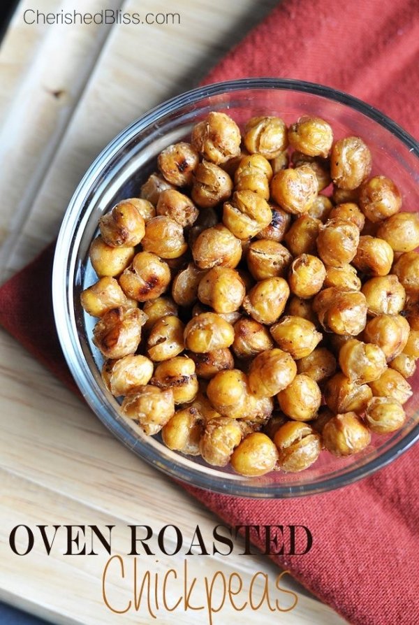 Oven Roasted Chickpeas