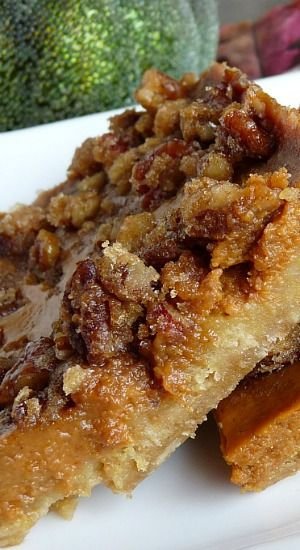 Pecan Pumpkin Pie Bars