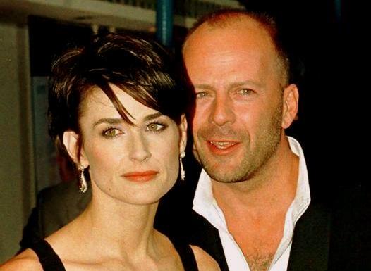 Demi Moore and Bruce Willis