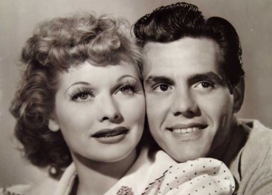 Lucille Ball and Desi Arnaz