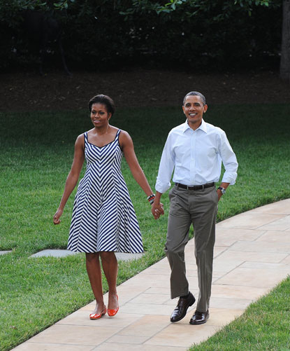 Barack and Michelle Obama