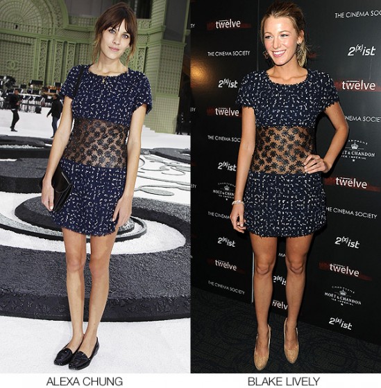 Blake Lively Vs. Alexa Chung