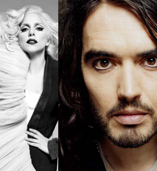 Lady Gaga & Russell Brand