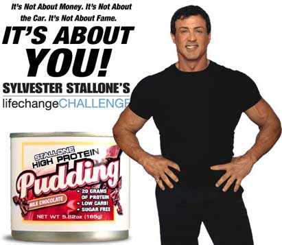 Sylvester Stallone’s High Protein Pudding