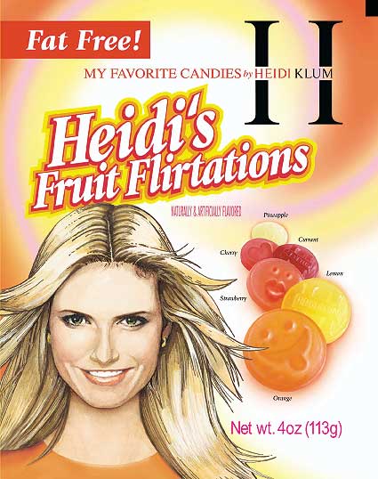 Heidi Klum’s Fruit Flirtations