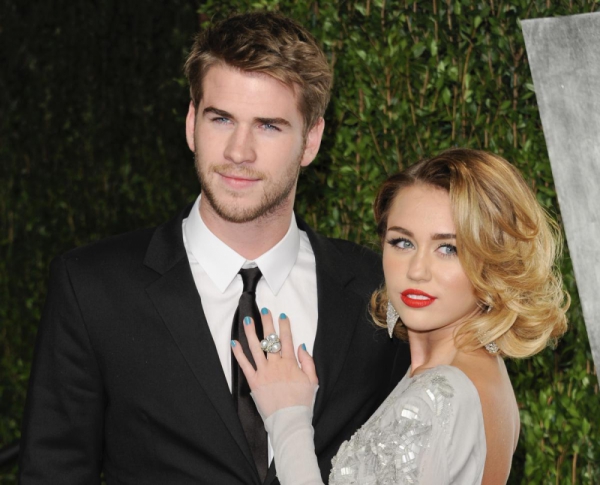 Miley Cyrus and Liam Hemsworth