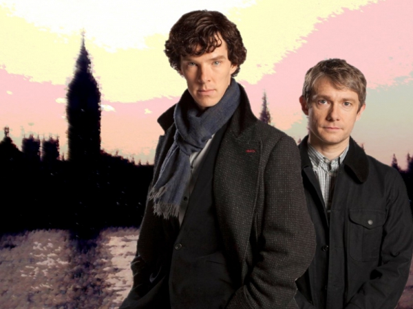 Sherlock and John from BBC’s Sherlock