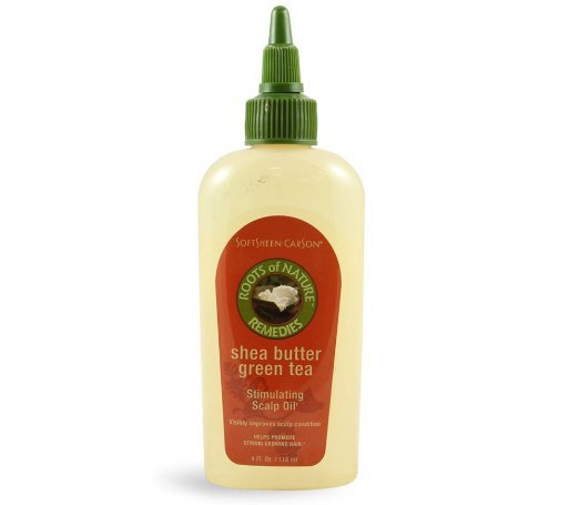 Roots of Nature Stimulating Scalp Oil with Green Tea and Shea Butter