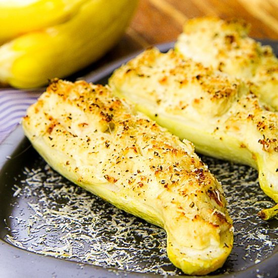 Baked Parmesan Squash