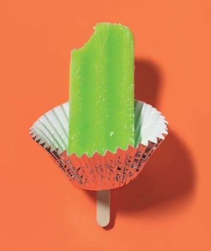 Stop a Popsicle from Dripping Everywhere with a Cleverly Placed Cupcake Liner