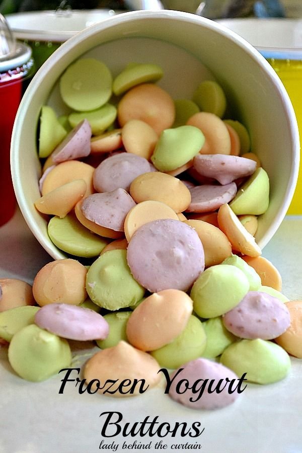 Frozen Yogurt Buttons