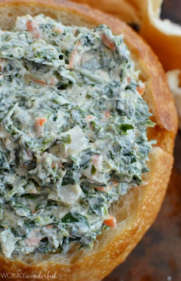 HEALTHY Spinach Dip