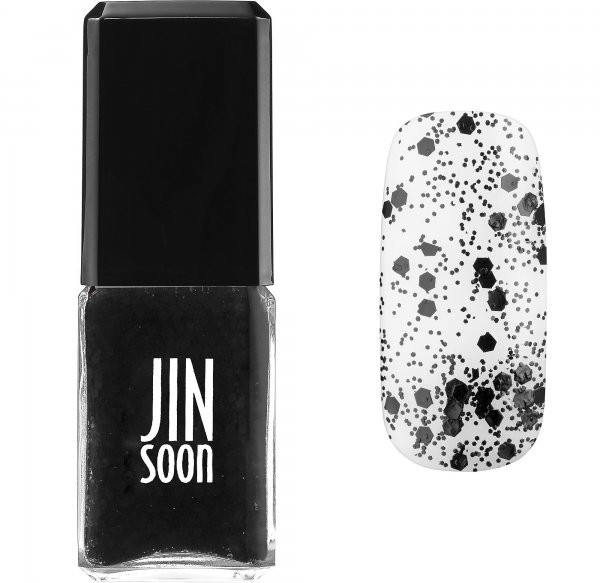 JINsoon Nail Lacquer in Polka Black