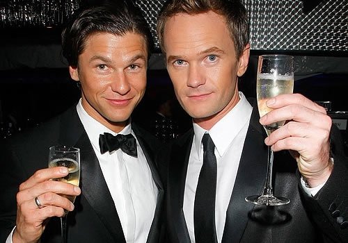 Neil Patrick Harris and David Burtka