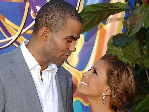 Eva Longoria and Tony Parker