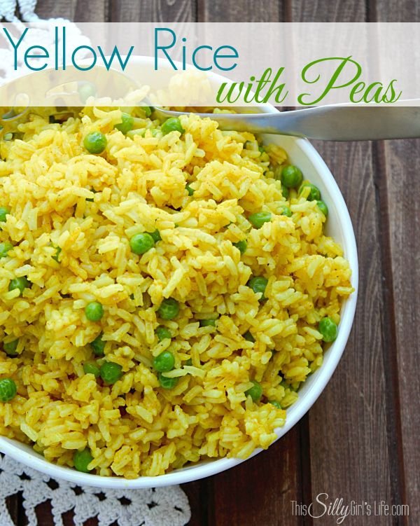 Yellow Rice with Peas