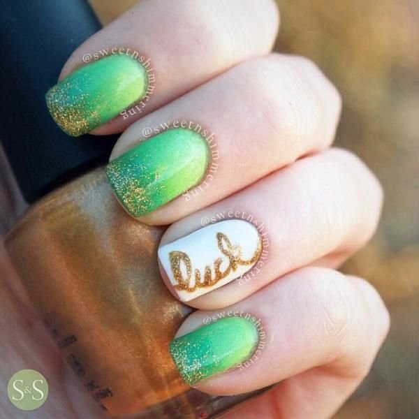 St. Patrick's Day Nails