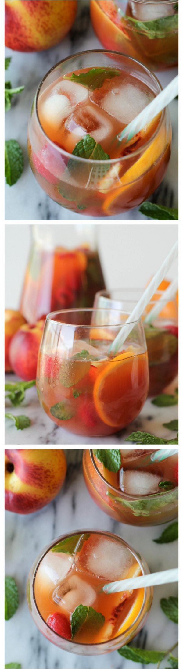 Raspberry Peach Iced Tea