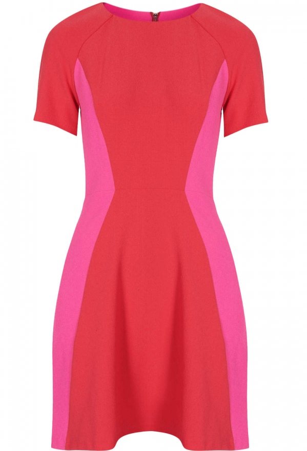 Topshop Colour Block Tunic