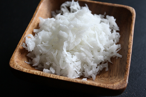 Stir in Coconut Flakes