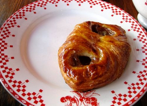 Chocolate and Pear Croissants