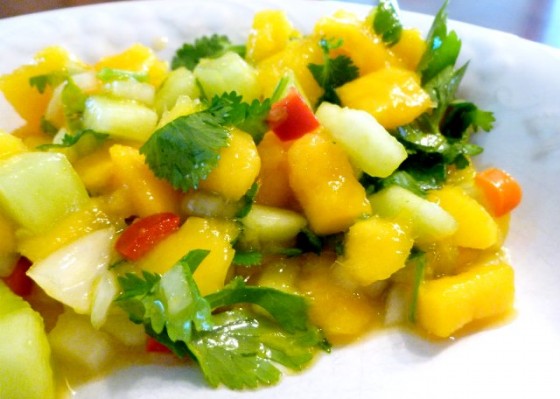 Caribbean Fruit Salsa