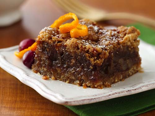 Diabetic Orange Date Bars