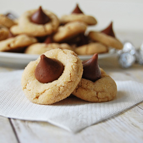 Chewy Peanut Butter Blossoms