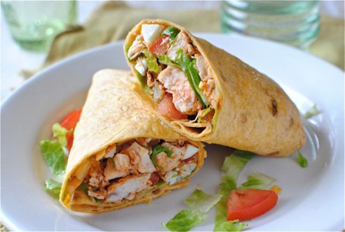 Chicken Tomato Wrap