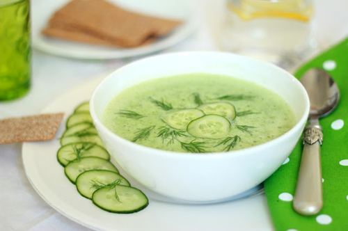 Cold Cucumber Soup