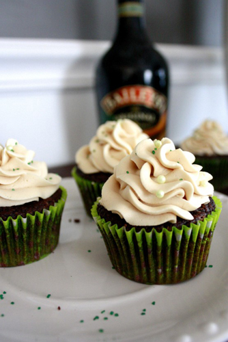 Irish Bomb Cupcakes