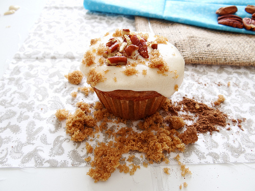 Bourbon Brown Sugar Cupcakes