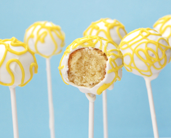 Lemon Cake Pops