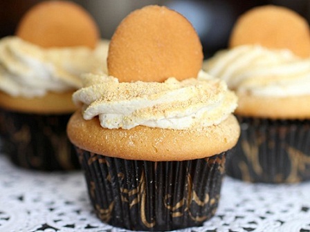 Banana Cream Pie Cupcake Recipe...