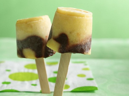 Fudgy Chocolate Banana Pop Recipe...