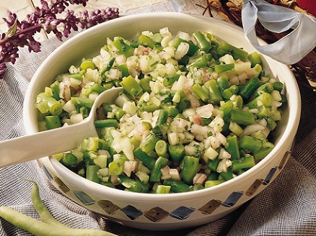 Spicy Bean and Cucumber Salad Recipe...