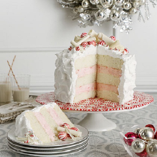 Peppermint Layered Cheesecake...