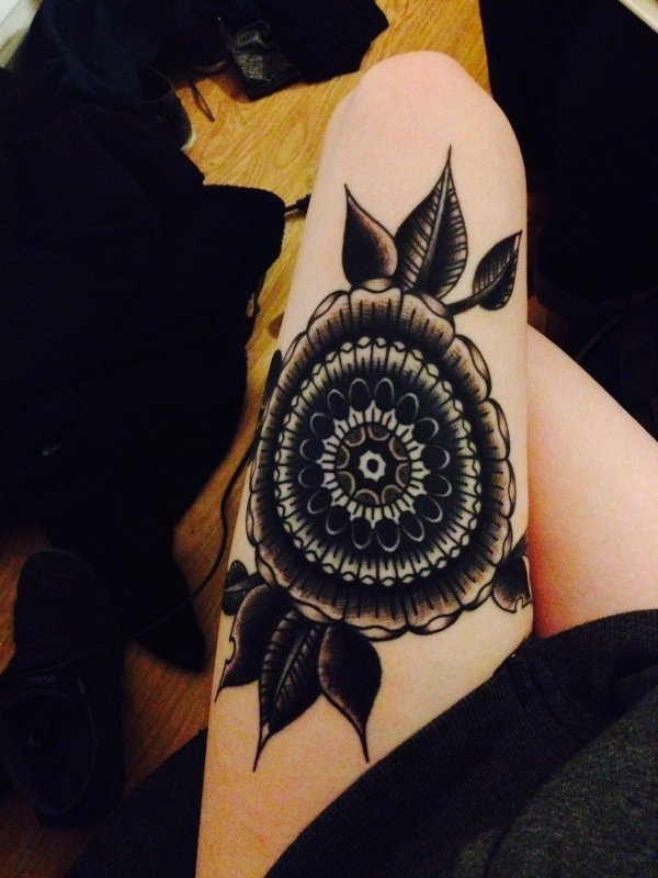 Dark Mandala Art